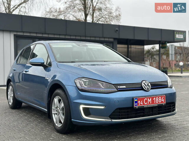 Синий Фольксваген e-Golf, объемом двигателя 0 л и пробегом 168 тыс. км за 7350 $, фото 13 на Automoto.ua