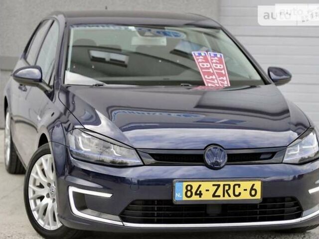 Синий Фольксваген e-Golf, объемом двигателя 0 л и пробегом 145 тыс. км за 12000 $, фото 9 на Automoto.ua