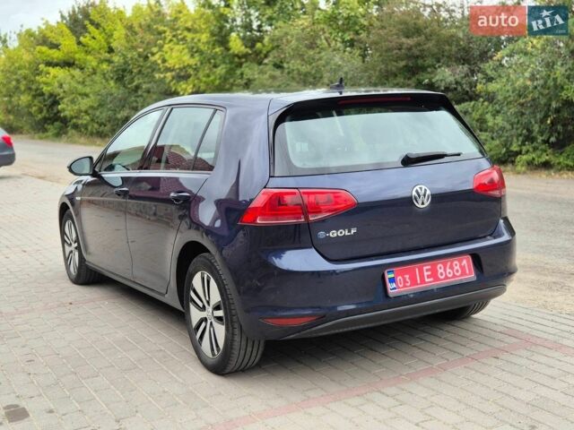 Синий Фольксваген e-Golf, объемом двигателя 0 л и пробегом 130 тыс. км за 8000 $, фото 4 на Automoto.ua