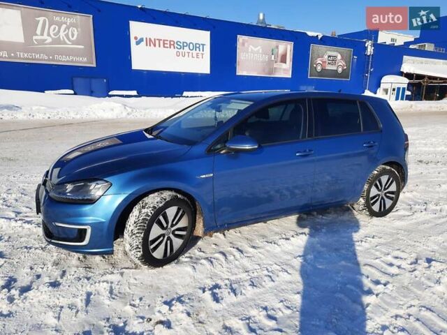 Синий Фольксваген e-Golf, объемом двигателя 0 л и пробегом 150 тыс. км за 8600 $, фото 15 на Automoto.ua