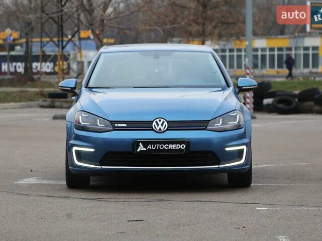 Синий Фольксваген e-Golf, объемом двигателя 0 л и пробегом 96 тыс. км за 9900 $, фото 1 на Automoto.ua