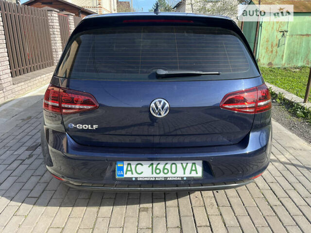 Синий Фольксваген e-Golf, объемом двигателя 0 л и пробегом 137 тыс. км за 9500 $, фото 3 на Automoto.ua