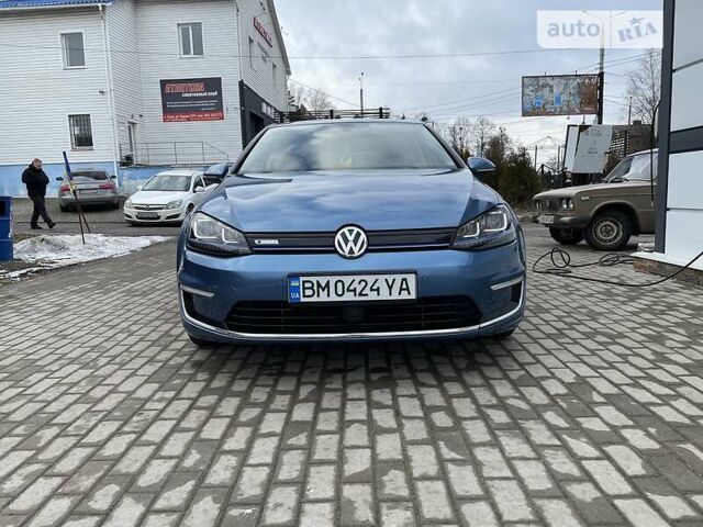 Синий Фольксваген e-Golf, объемом двигателя 0 л и пробегом 110 тыс. км за 13900 $, фото 1 на Automoto.ua