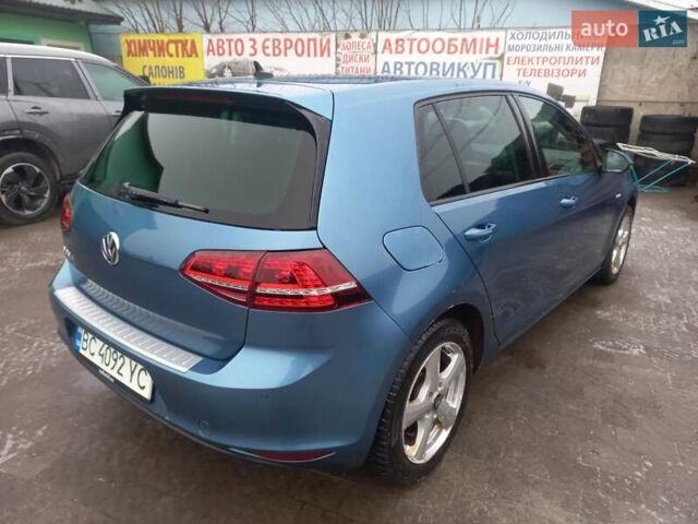 Синий Фольксваген e-Golf, объемом двигателя 0 л и пробегом 92 тыс. км за 7700 $, фото 3 на Automoto.ua