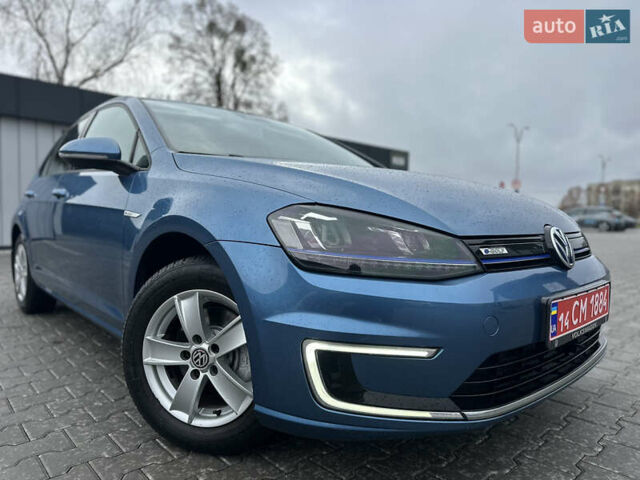 Синий Фольксваген e-Golf, объемом двигателя 0 л и пробегом 168 тыс. км за 7350 $, фото 44 на Automoto.ua