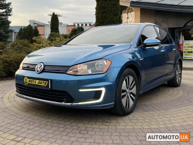 Синий Фольксваген e-Golf, объемом двигателя 24 л и пробегом 24 тыс. км за 8300 $, фото 2 на Automoto.ua