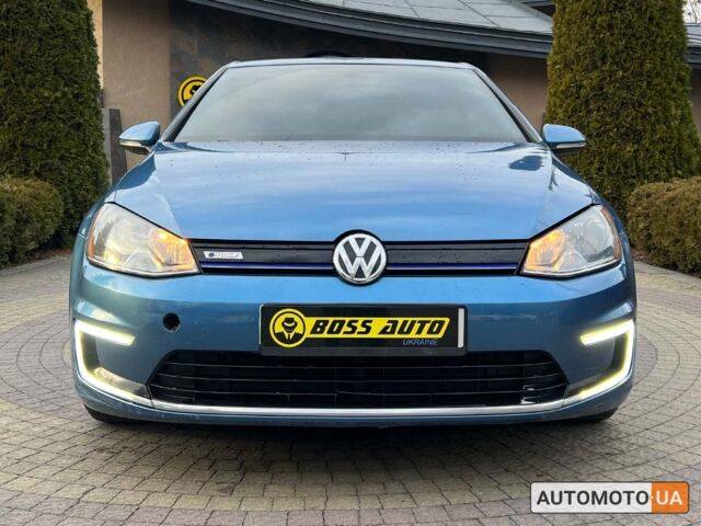 Синий Фольксваген e-Golf, объемом двигателя 24 л и пробегом 24 тыс. км за 8300 $, фото 1 на Automoto.ua