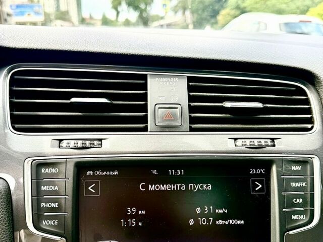 Синий Фольксваген e-Golf, объемом двигателя 0 л и пробегом 200 тыс. км за 9900 $, фото 7 на Automoto.ua