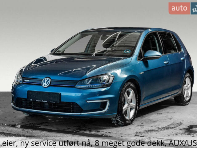Синий Фольксваген e-Golf, объемом двигателя 0 л и пробегом 93 тыс. км за 6700 $, фото 2 на Automoto.ua