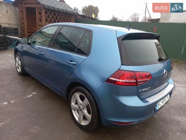 Синий Фольксваген e-Golf, объемом двигателя 0 л и пробегом 92 тыс. км за 7700 $, фото 4 на Automoto.ua