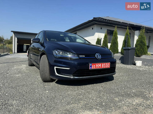 Синий Фольксваген e-Golf, объемом двигателя 0 л и пробегом 195 тыс. км за 7700 $, фото 7 на Automoto.ua