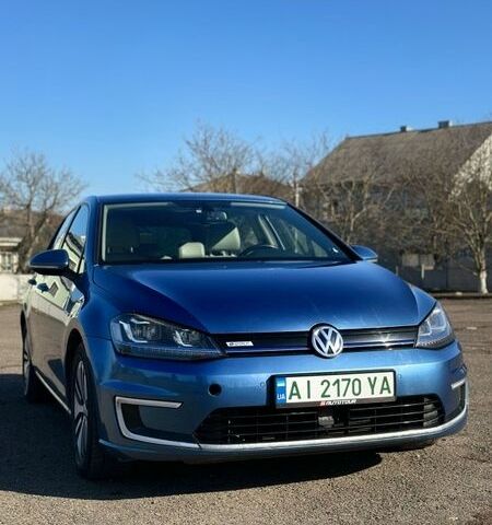 Синій Фольксваген e-Golf, об'ємом двигуна 0 л та пробігом 130 тис. км за 8499 $, фото 1 на Automoto.ua