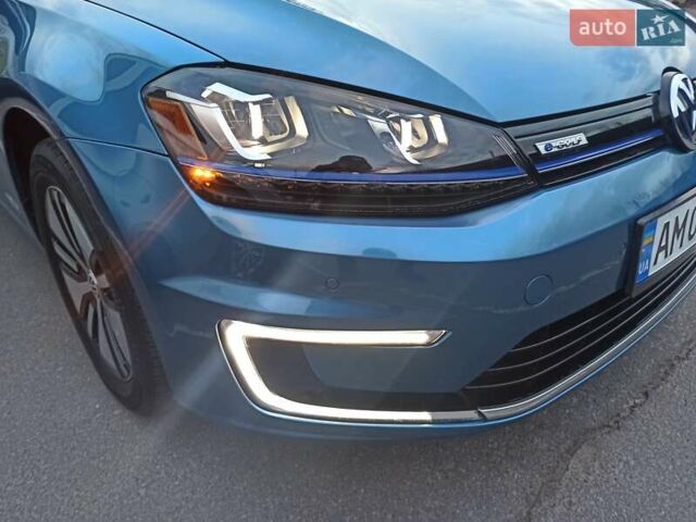 Синій Фольксваген e-Golf, об'ємом двигуна 0 л та пробігом 122 тис. км за 9300 $, фото 14 на Automoto.ua