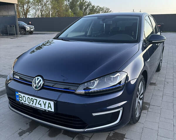 Синий Фольксваген e-Golf, объемом двигателя 0 л и пробегом 85 тыс. км за 11500 $, фото 1 на Automoto.ua