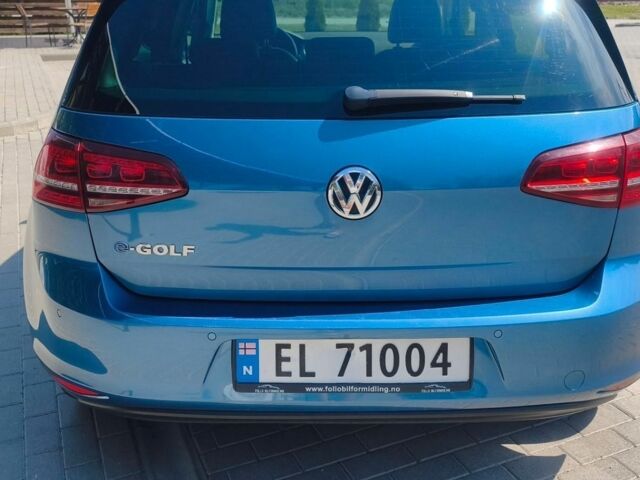 Синий Фольксваген e-Golf, объемом двигателя 0 л и пробегом 152 тыс. км за 8700 $, фото 7 на Automoto.ua