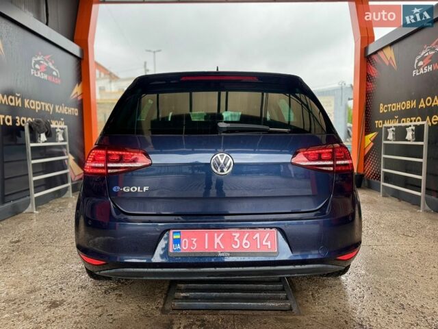 Синий Фольксваген e-Golf, объемом двигателя 0 л и пробегом 153 тыс. км за 8999 $, фото 6 на Automoto.ua