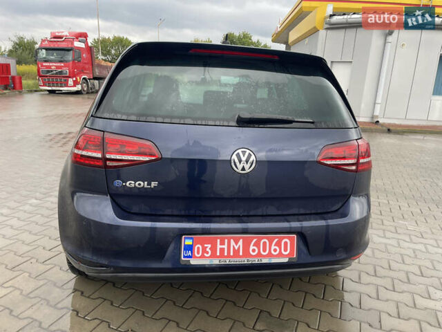 Синій Фольксваген e-Golf, об'ємом двигуна 0 л та пробігом 85 тис. км за 8700 $, фото 9 на Automoto.ua