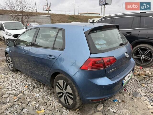 Синий Фольксваген e-Golf, объемом двигателя 0 л и пробегом 77 тыс. км за 4999 $, фото 1 на Automoto.ua
