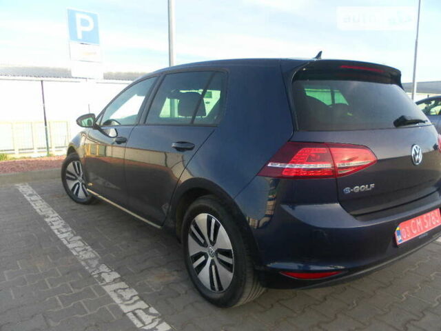 Синий Фольксваген e-Golf, объемом двигателя 0 л и пробегом 88 тыс. км за 9950 $, фото 7 на Automoto.ua