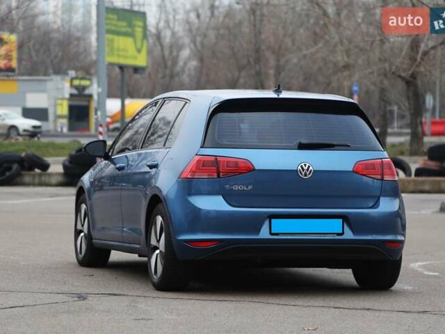 Синий Фольксваген e-Golf, объемом двигателя 0 л и пробегом 96 тыс. км за 9900 $, фото 4 на Automoto.ua