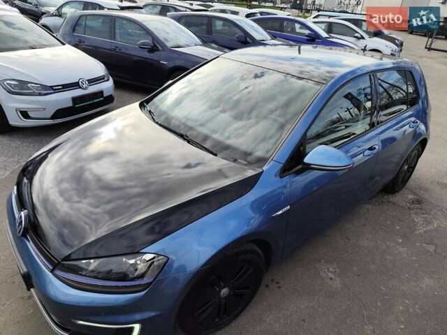 Синий Фольксваген e-Golf, объемом двигателя 0 л и пробегом 86 тыс. км за 10333 $, фото 12 на Automoto.ua