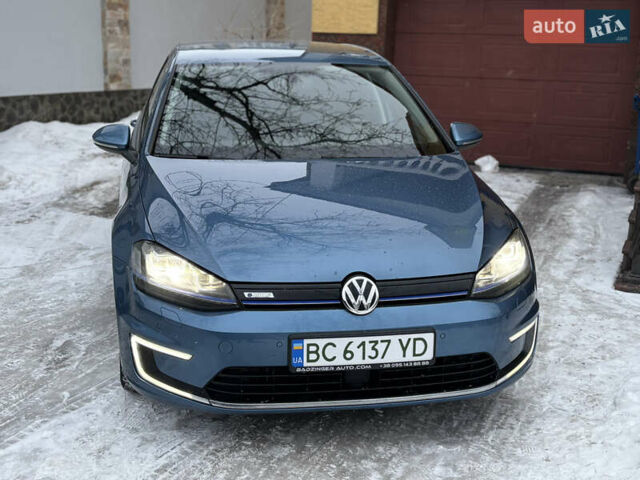 Синий Фольксваген e-Golf, объемом двигателя 0 л и пробегом 147 тыс. км за 9000 $, фото 1 на Automoto.ua