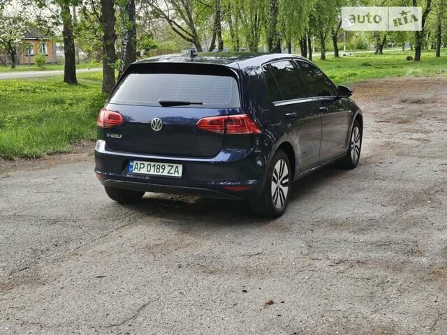 Синий Фольксваген e-Golf, объемом двигателя 0 л и пробегом 110 тыс. км за 12600 $, фото 9 на Automoto.ua