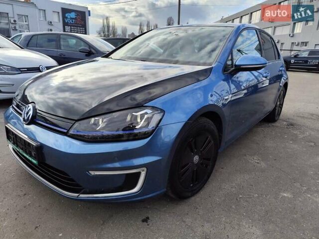 Синий Фольксваген e-Golf, объемом двигателя 0 л и пробегом 86 тыс. км за 10333 $, фото 5 на Automoto.ua