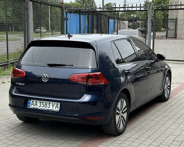 Синий Фольксваген e-Golf, объемом двигателя 0 л и пробегом 86 тыс. км за 9300 $, фото 4 на Automoto.ua
