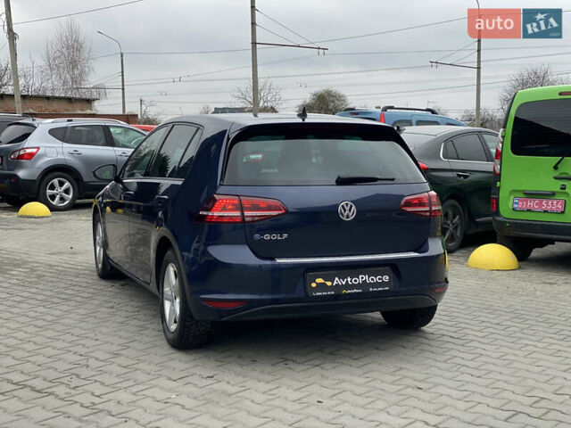 Синий Фольксваген e-Golf, объемом двигателя 0 л и пробегом 159 тыс. км за 7899 $, фото 4 на Automoto.ua
