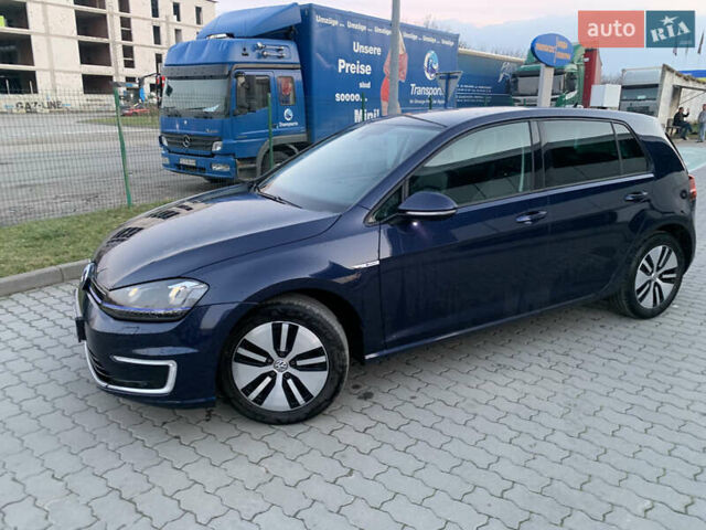 Синий Фольксваген e-Golf, объемом двигателя 0 л и пробегом 82 тыс. км за 9499 $, фото 3 на Automoto.ua