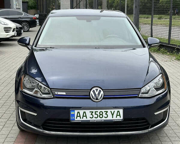 Синий Фольксваген e-Golf, объемом двигателя 0 л и пробегом 86 тыс. км за 9300 $, фото 1 на Automoto.ua