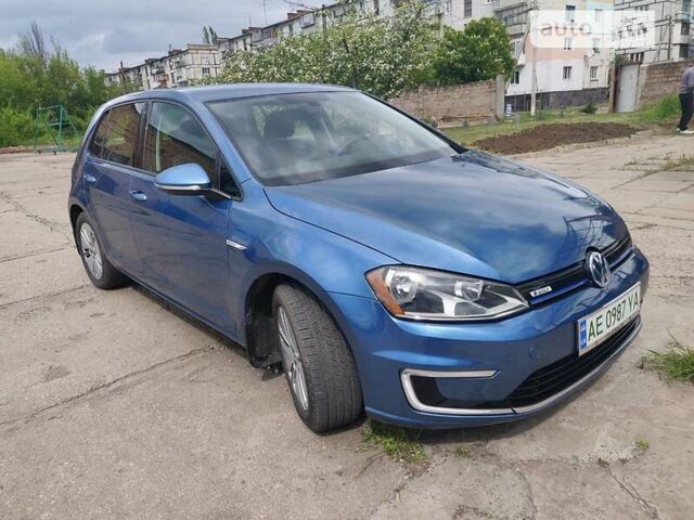 Синій Фольксваген e-Golf, об'ємом двигуна 0 л та пробігом 67 тис. км за 14500 $, фото 1 на Automoto.ua