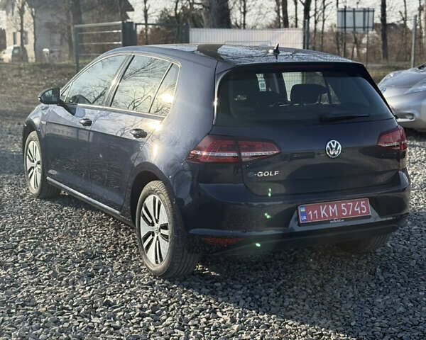 Синий Фольксваген e-Golf, объемом двигателя 0 л и пробегом 58 тыс. км за 9500 $, фото 7 на Automoto.ua