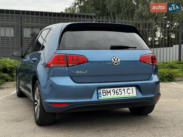 Синій Фольксваген e-Golf, об'ємом двигуна 0 л та пробігом 55 тис. км за 9300 $, фото 17 на Automoto.ua