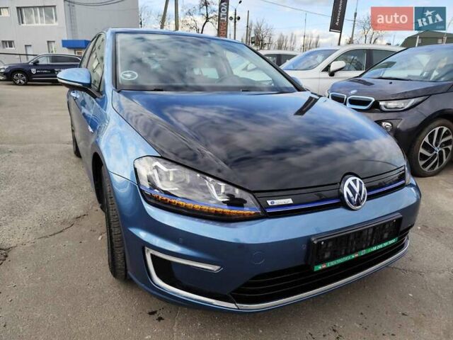 Синий Фольксваген e-Golf, объемом двигателя 0 л и пробегом 86 тыс. км за 10333 $, фото 7 на Automoto.ua