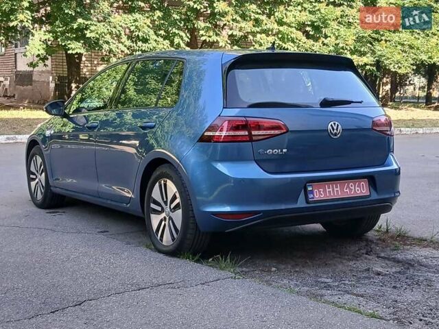 Синий Фольксваген e-Golf, объемом двигателя 0 л и пробегом 104 тыс. км за 10299 $, фото 36 на Automoto.ua