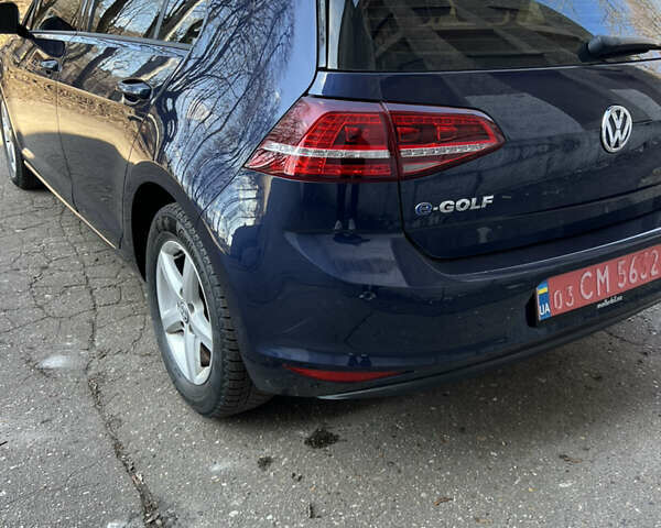 Синий Фольксваген e-Golf, объемом двигателя 0 л и пробегом 105 тыс. км за 12900 $, фото 14 на Automoto.ua