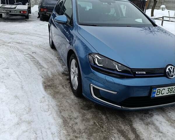 Синий Фольксваген e-Golf, объемом двигателя 0 л и пробегом 127 тыс. км за 8600 $, фото 2 на Automoto.ua