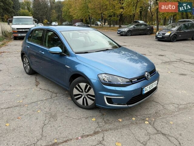 Синий Фольксваген e-Golf, объемом двигателя 0 л и пробегом 112 тыс. км за 8500 $, фото 6 на Automoto.ua