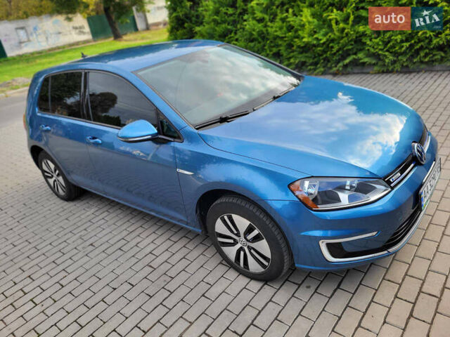 Синий Фольксваген e-Golf, объемом двигателя 0 л и пробегом 100 тыс. км за 8000 $, фото 2 на Automoto.ua