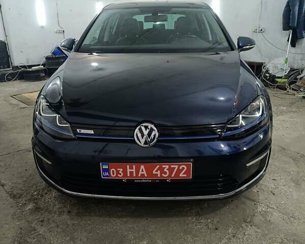 Синий Фольксваген e-Golf, объемом двигателя 0 л и пробегом 80 тыс. км за 8999 $, фото 13 на Automoto.ua