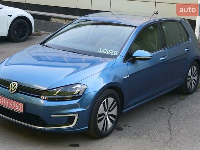 Синий Фольксваген e-Golf, объемом двигателя 0 л и пробегом 104 тыс. км за 10299 $, фото 12 на Automoto.ua
