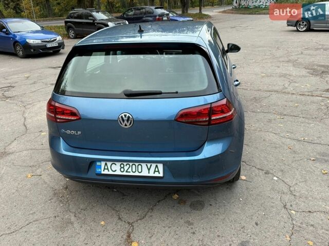 Синий Фольксваген e-Golf, объемом двигателя 0 л и пробегом 112 тыс. км за 8500 $, фото 3 на Automoto.ua