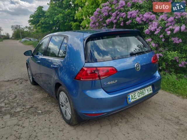Синій Фольксваген e-Golf, об'ємом двигуна 0 л та пробігом 67 тис. км за 14500 $, фото 2 на Automoto.ua