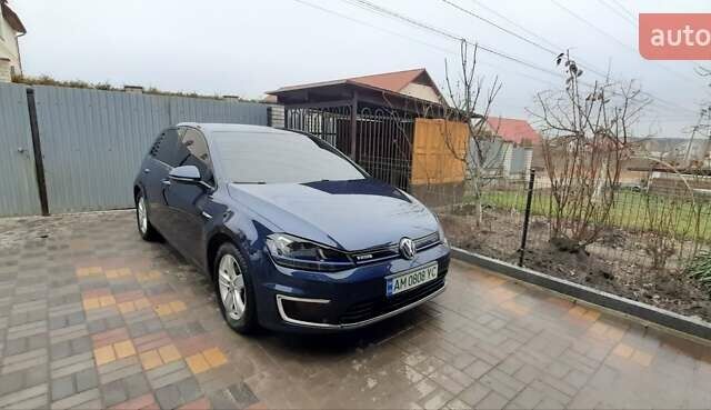 Синий Фольксваген e-Golf, объемом двигателя 0 л и пробегом 115 тыс. км за 10500 $, фото 17 на Automoto.ua