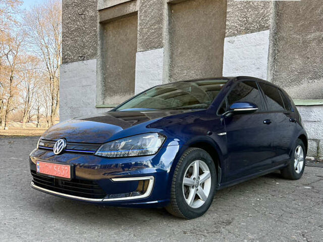 Синий Фольксваген e-Golf, объемом двигателя 0 л и пробегом 105 тыс. км за 12900 $, фото 10 на Automoto.ua