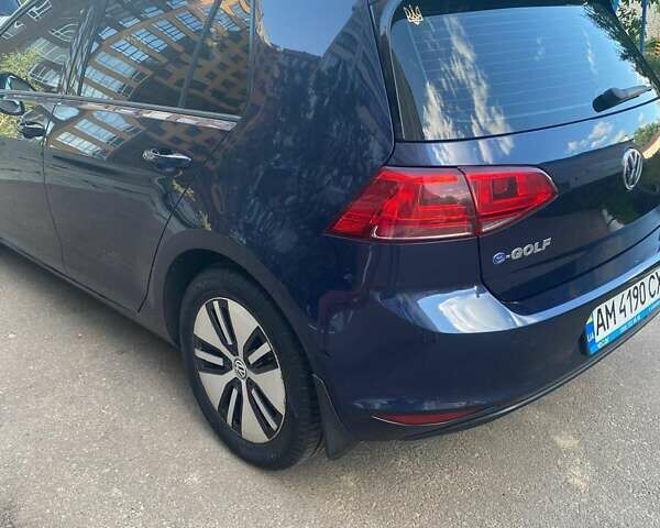 Синій Фольксваген e-Golf, об'ємом двигуна 0 л та пробігом 140 тис. км за 9500 $, фото 4 на Automoto.ua