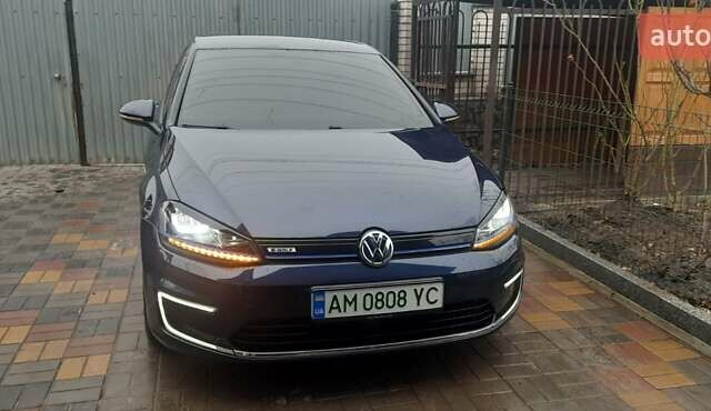 Синий Фольксваген e-Golf, объемом двигателя 0 л и пробегом 115 тыс. км за 10500 $, фото 9 на Automoto.ua