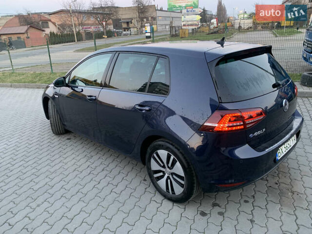 Синий Фольксваген e-Golf, объемом двигателя 0 л и пробегом 82 тыс. км за 9499 $, фото 5 на Automoto.ua